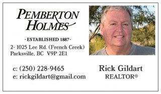Rick Gildart, Pemberton Holmes