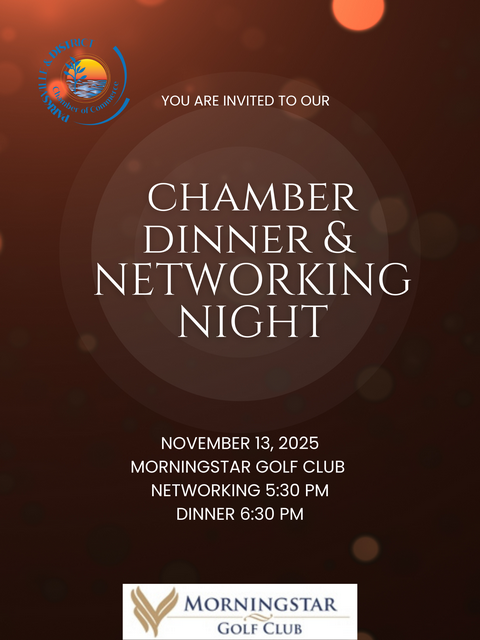 Brown and White Gradient Dinner Party Poster edited