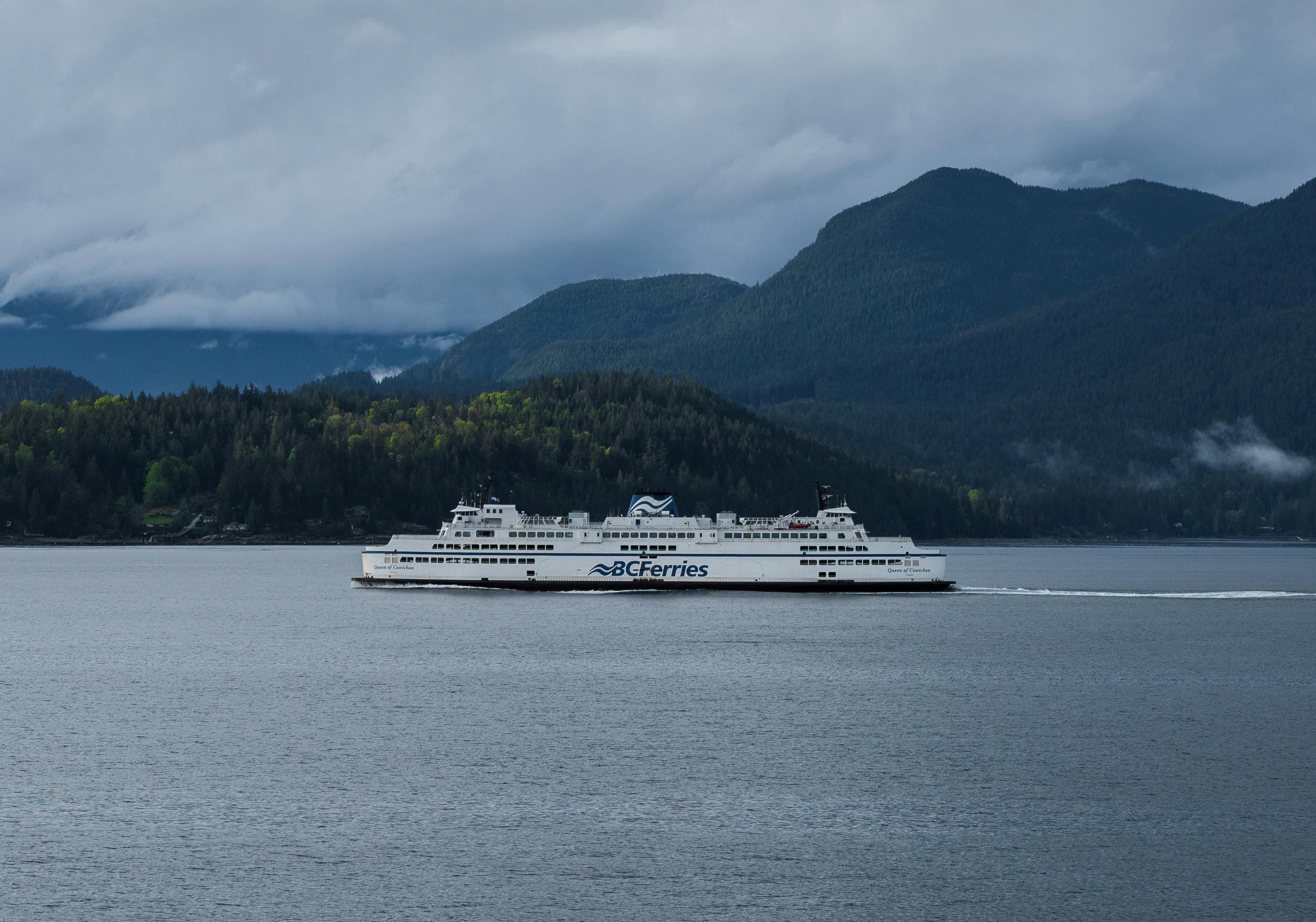 BC Ferries vessel on the water
