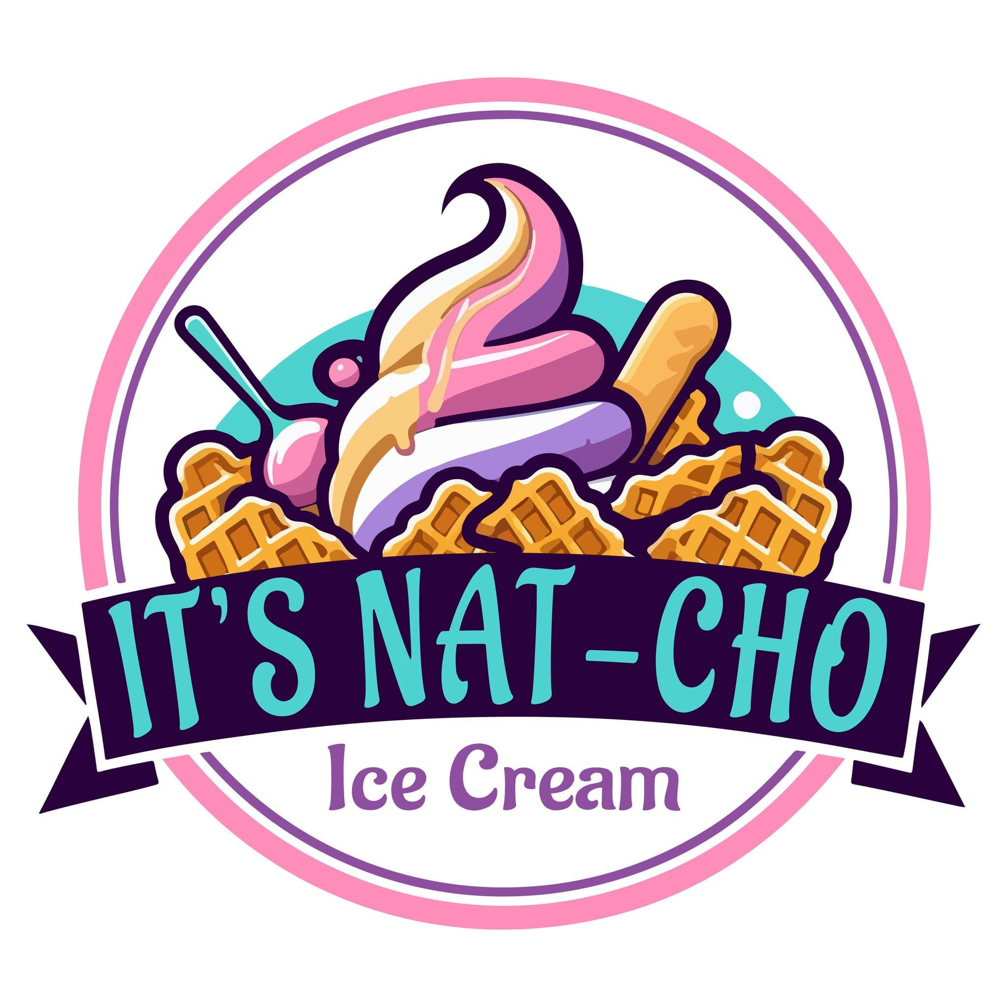 It's Nat-Cho Ice Cream logo