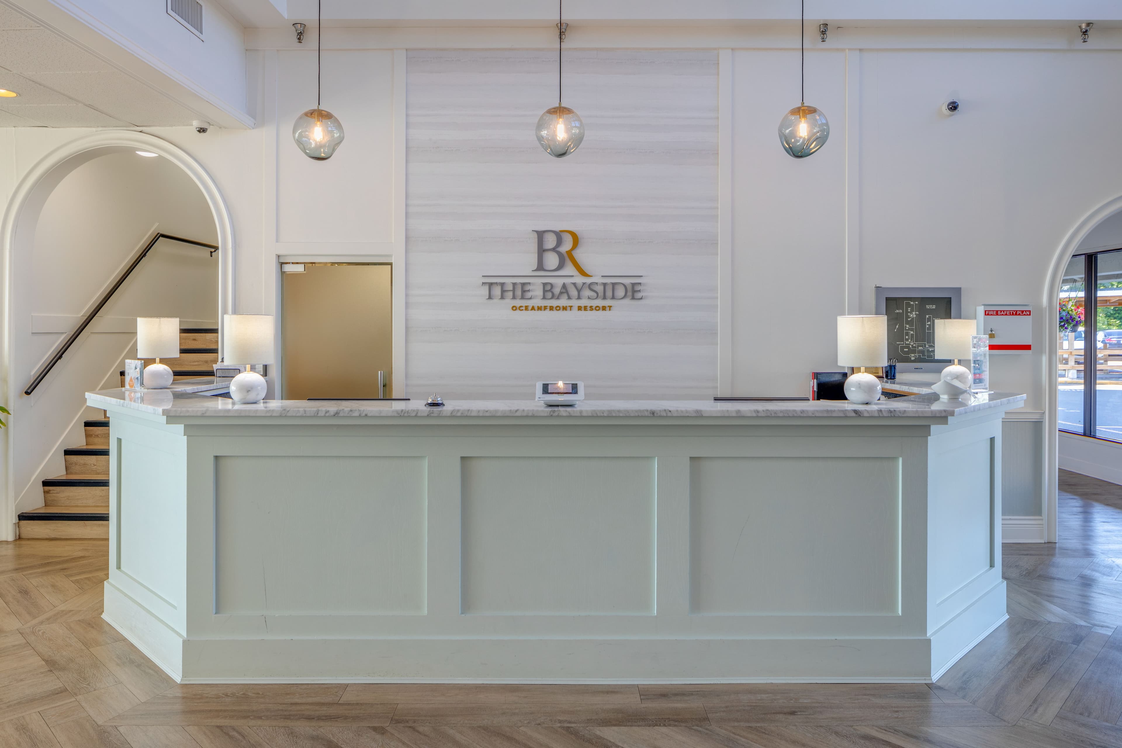 The Bayside Oceanfront Resort logo