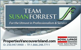 Susan Forrest - Realtor Royal LePage Parksville-Qualicum Beach Realty